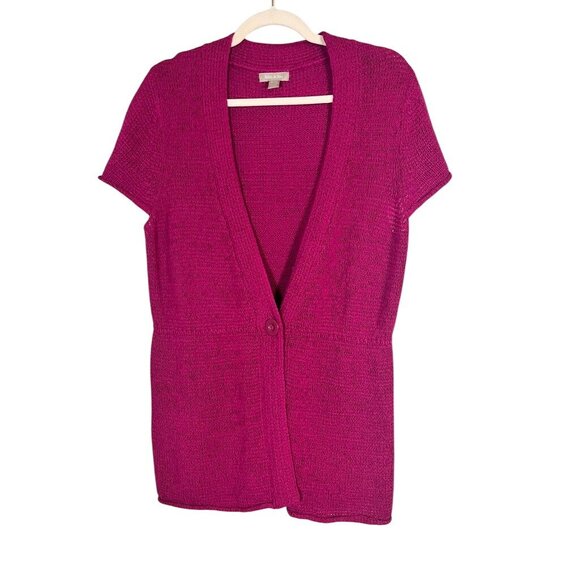 Retro Knit Sweater XL Pink Neutral Classic Chic Preppy Boho Western Minimalist - Picture 1 of 9